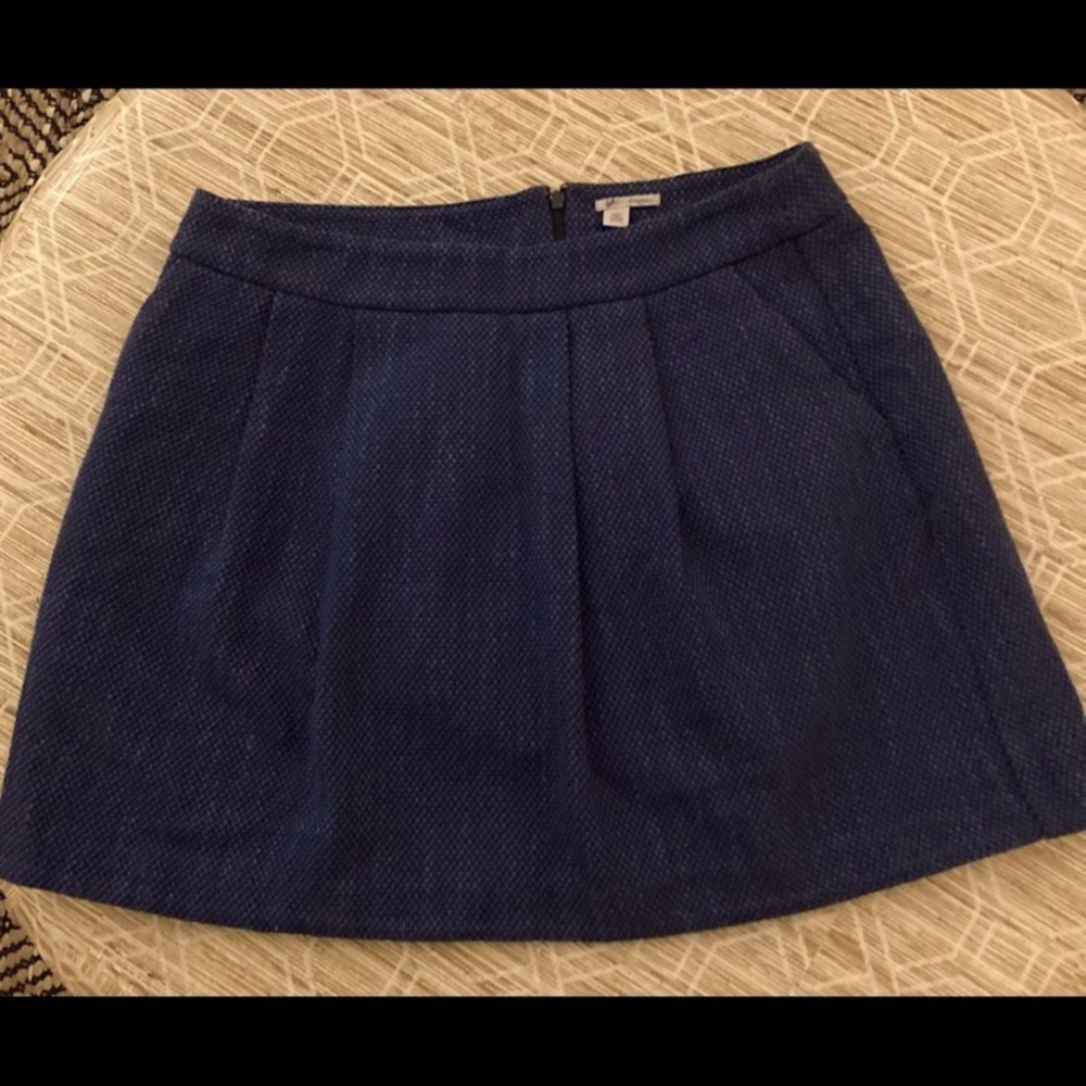 Halogen Blue Knit Skirt